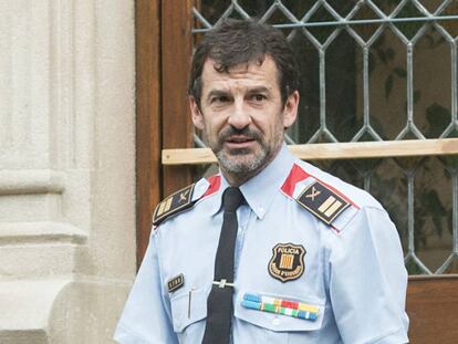 El comissari Ferran López després d'una reunió tècnica amb Interior.