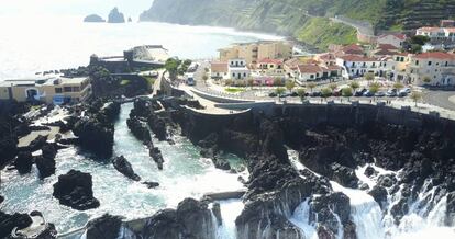 Piscinas volcánicas de Moniz