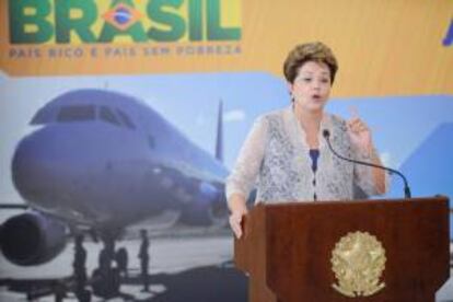 En la imagen, la presidenta brasileña, Dilma Rousseff. EFE/Archivo