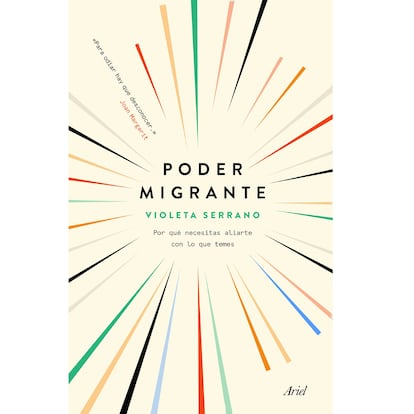 Portada de 'Poder migrante', de Violeta Serrano.
