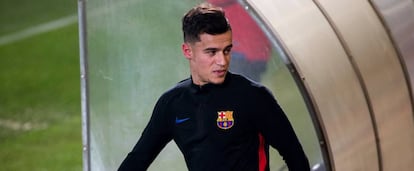 Coutinho, convocado para el derbi de la Copa.