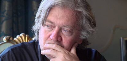 Steve Bannon, en el documental.