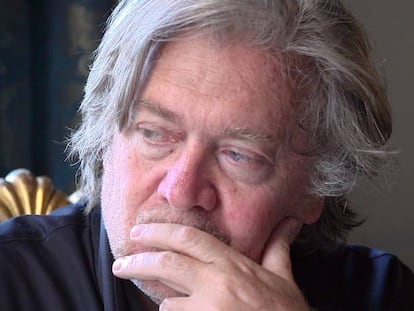 Steve Bannon, en el documental.