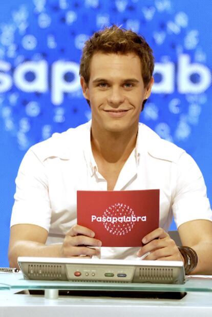 Christian Gálvez, en<i> Pasapalabra</i> (Telecinco)
