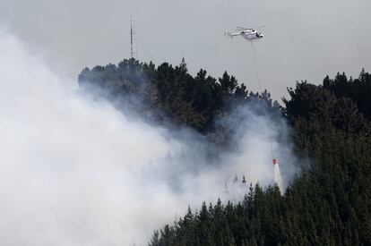 Alrededor de unos 130 bomberos, además de 14 helicópteros y tres aviones se encuentran luchando contra estos incendios, especialmente en la zona norte de Port Hills.