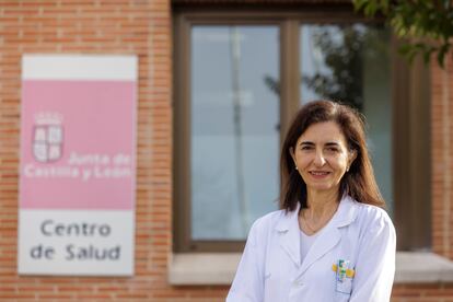 Maite Martínez, pediatra en el centro de salud de Laguna del Duero (Valladolid).