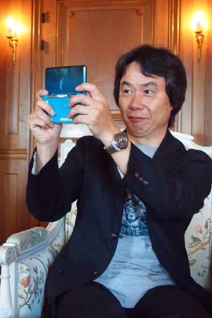 Shigueru Miyamoto, en París.