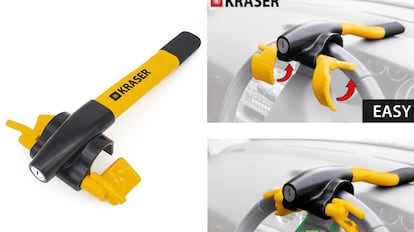 antirrobo coche volante con barra inmovilizadora