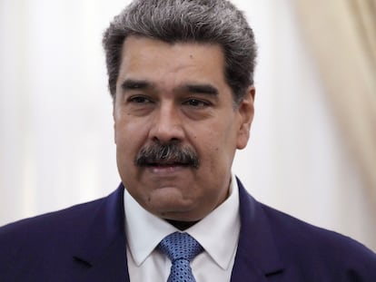Una foto de Nicolás Maduro en el Palacio de Miraflores, en julio de este año.