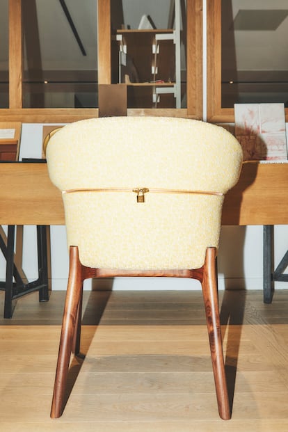 Silla Perfecto Louis Vuitton, creada por Patrick Jouin.