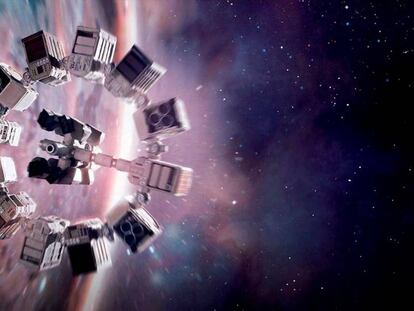 Fotograma de la película Interstellar.