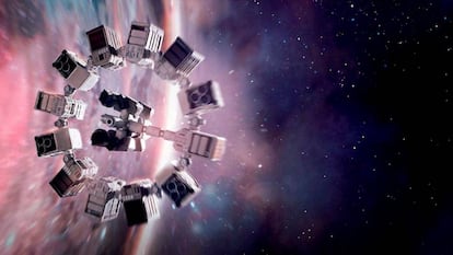 Fotograma de la película Interstellar.