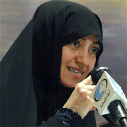Nafiseh Fayazbaksh, una de las candidatas conservadoras elegidas.
