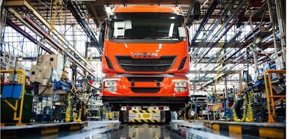 La planta de fabricaci&oacute;n de camiones de IVECO en Madrid