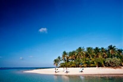 Islota de Guyam, en Siargao (Filipinas).