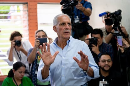 Nasry Asfura en Tegucigalpa (Honduras), el 30 de noviembre.