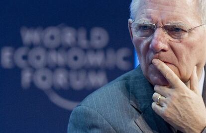 El ministro alemán de Hacienda, Wolfgang Schäuble.
