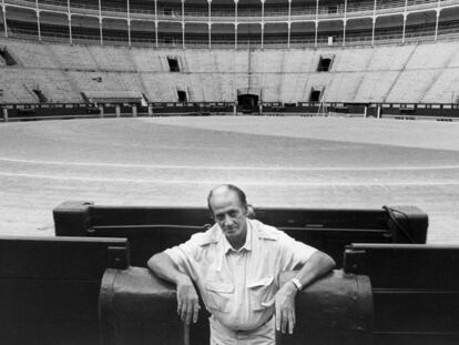 Antonio Chenel <i>Antoñete,</i> en la plaza madrileña de Las Ventas.