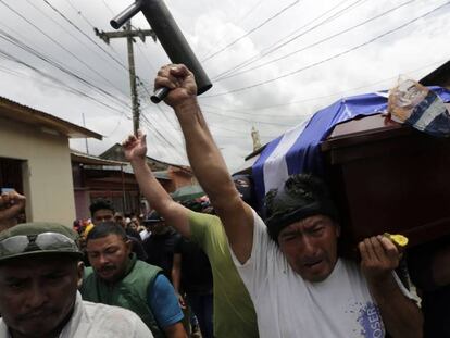 Protestas contra el Gobierno del presidente Daniel Ortega tras una nueva jornada mortal.