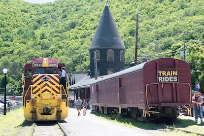 La Railroad Station of Yesteryear, en la localidad estadounidense de Jim Thorpe.