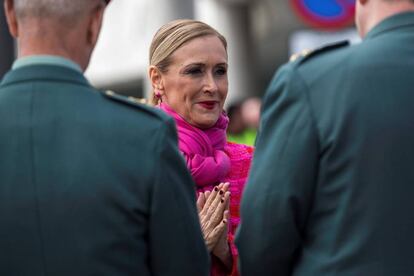 La presidenta de la Comunidad de Madrid, Cristina Cifuentes, el pasado 12 de abril en Madrid.