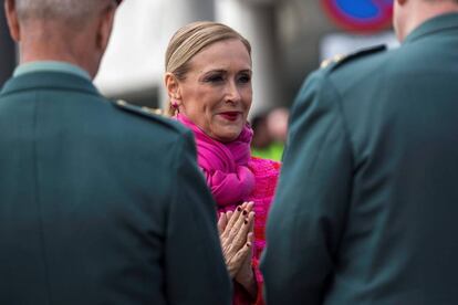 La presidenta de la Comunidad de Madrid, Cristina Cifuentes, el pasado 12 de abril en Madrid. 