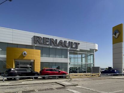 Concesionario de Renault en la Ciudad del Automóvil de Leganés.