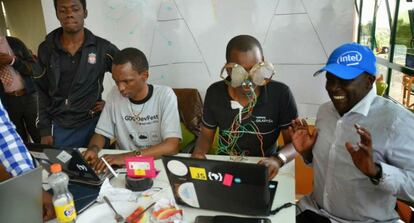 Hackathon en el Gearbox.