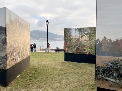 Muestra panorámica de la exposición 'Bridges are Beautiful' de Marina Caneve, septiembre 2021, GetxoPhoto.