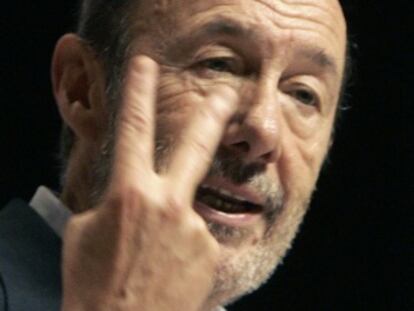 Rubalcaba, en una imagen de archivo.