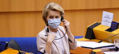 La presidenta de la Comisión Europea, Ursula von der Leyen.