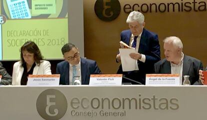 Valentí Pich, presidente del Consejo General de Economistas