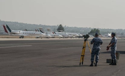 Base aérea de Santa Lucía.