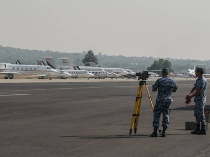 Base aérea de Santa Lucía.