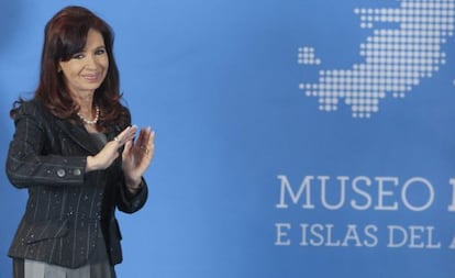 La presidenta de Argentina, Cristina Fernández