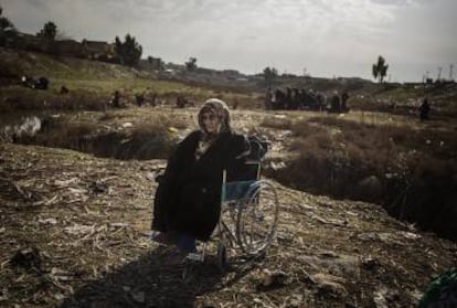 Una mujer abandonada.