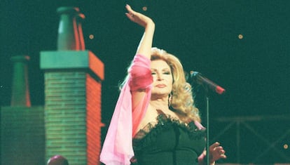 Rocío Jurado, a principios de la década de los 2000.