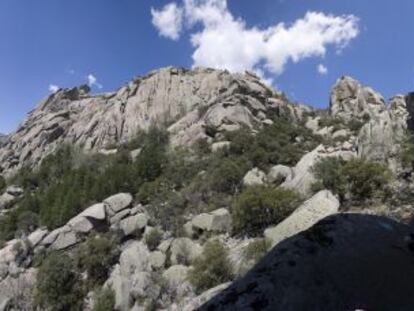 One of the impressive views in what is likely to become the new National Park of the Summits of Guadarrama.