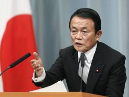 El ministro de Finanzas japonés, Taro Aso. EFE/Archivo