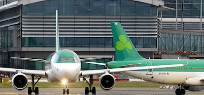 Aviones de Air Lingus.