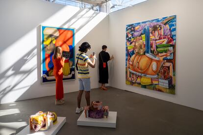 Celebración de la primera edición de la feria de arte contemporáneo CAN, el 13 de julio en Ibiza.