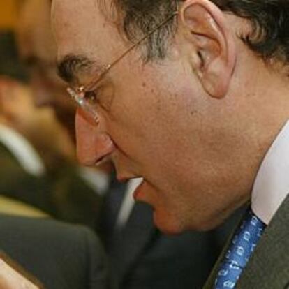 Florentino Pérez, presidente de ACS, e Ignacio Sánchez Galán, primer ejecutivo de Iberdrola.