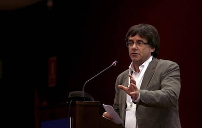 Catalan premier Carles Puigdemont said he is willing to sit down with Mariano Rajoy.