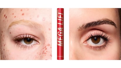 Esta máscara de pestañas de Rimmel London consigue un efecto lifting instantáneo.