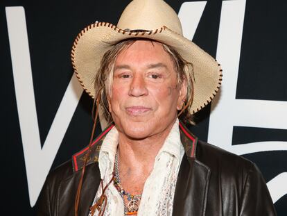 Mickey Rourke, en junio, durante un evento en California.