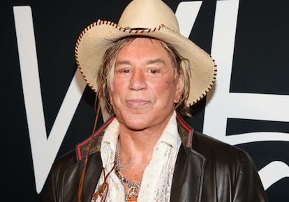 Mickey Rourke, en junio, durante un evento en California.