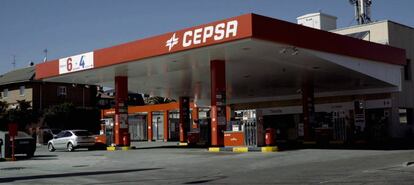 Estación de servicio de Cepsa.