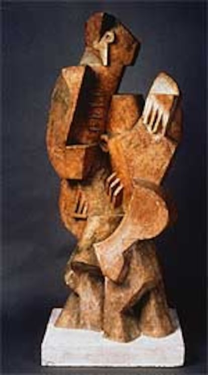 'Marinero con guitarra' (1917), de Lipchitz.