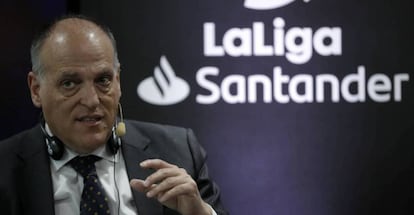 Javier Tebas, presidente de LaLiga