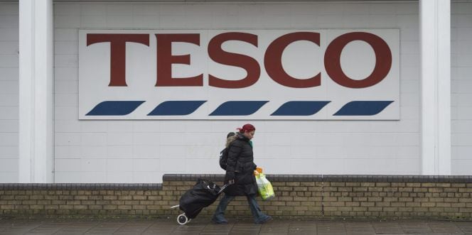 Un supermercado Tesco en Londres (Reino Unido). 